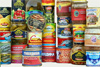 Collecting food for holiday seaason