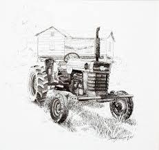 Sketch of Tractor
