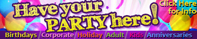 Need a place for your event? Have it at the center. Click here to learn more