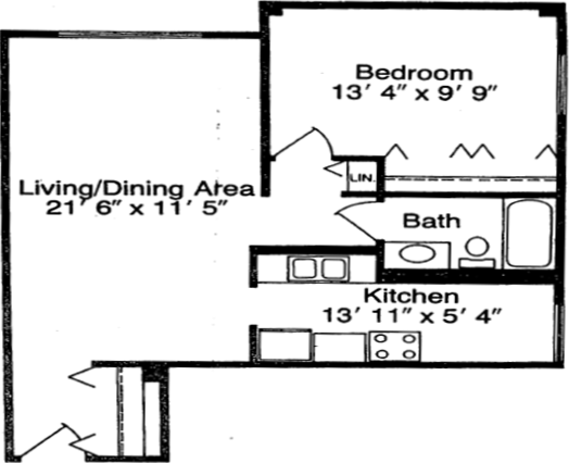 C Style Floor Plan