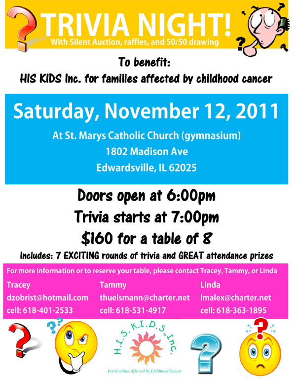 trivia night flyer