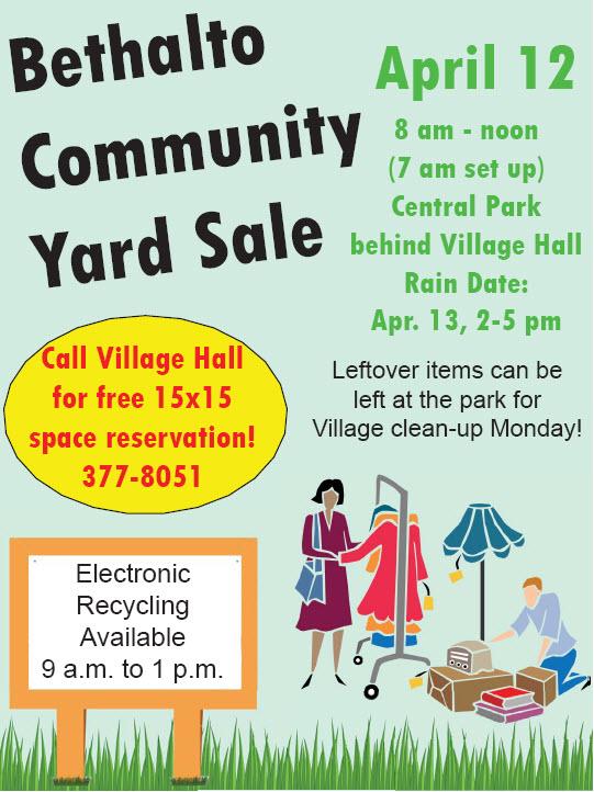 Bethalto Community Yard Sale