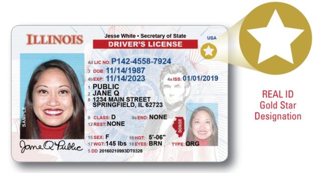 Jesse White Offers REAL ID Option to Illinoisans; Illinois residents to choose between REAL ID ...